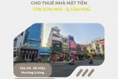 Cho thuê nhà Mặt Tiền Tân Sơn NHì 135m2, 3 LẦU + ST, 36 triệu